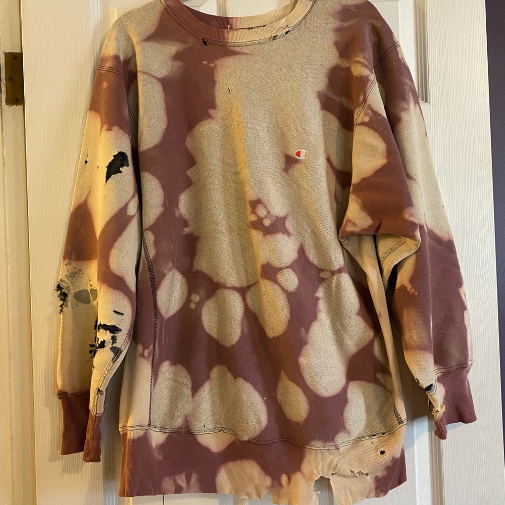 Champion Tie Dye Crewneck